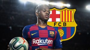 Cầu thủ Ansu Fati trở thành chủ nhân mới của chiếc áo số 10 tại đội Barca