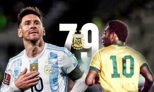Messi là chân sút ghi nhiều bàn thắng nhất ở Nam Mỹ, vượt qua cả Pele