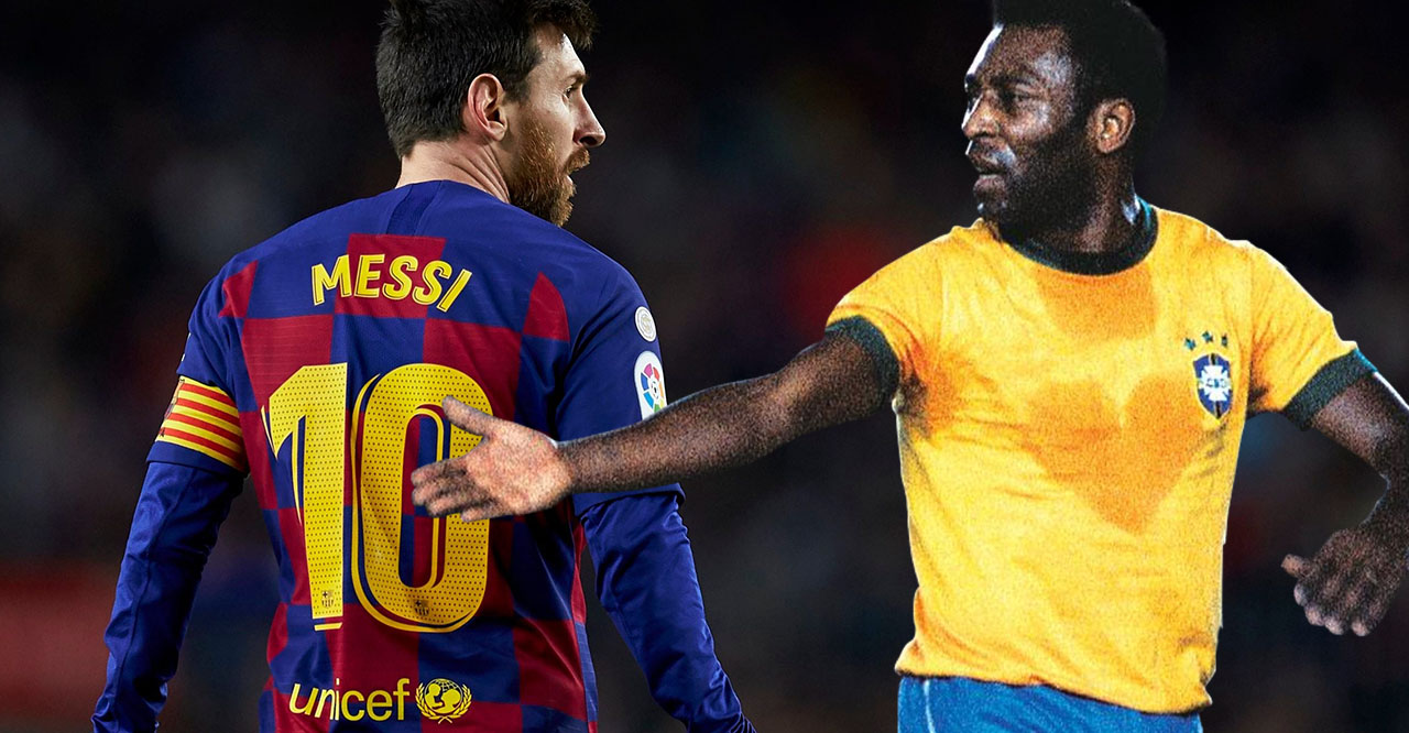 Messi chính thức vượt qua huyền thoại Pele