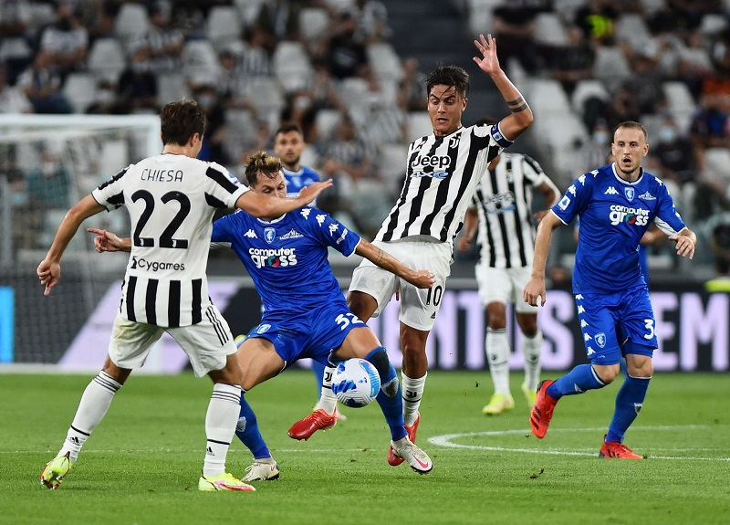 Juventus được đánh giá cao khi gặp Empoli